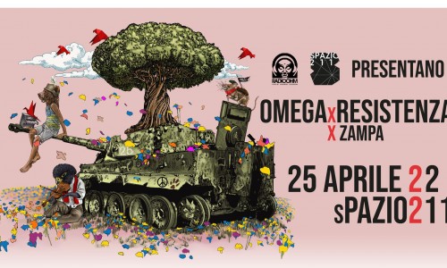Spazio211 Torino: questa settimana Blue Funk Night e Rock-Ish aspettando il 25 aprile  con OmegaXResistenza……